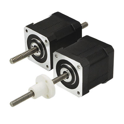 購入 42LHSシリーズ320Nフォース2フェーズ Nema17 キャプティブ&外部ナットなし ハイブリッド線形ステップモーター線形アクチュエーター online manufacture
