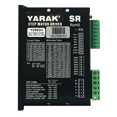 Y2SED3 7.8A DCステップドライブ 2相 アラーム出力 24 - 75VDC入力
